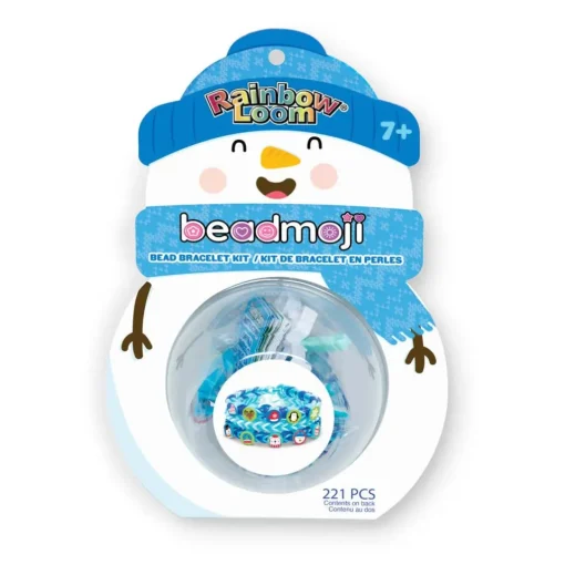 Rainbow Loom® Beadmoji™ Bracelet Snowman Kit