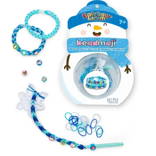 Rainbow Loom® Beadmoji™ Bracelet Snowman Kit