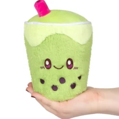 Squishable® Snackers Bubble Tea Matcha 7"