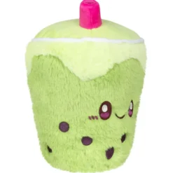 Squishable® Snackers Bubble Tea Matcha 7"