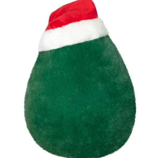 Squishable® Snugglemi Snackers: Santa Avocado 9"