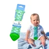 Tasty Tie® Baby Teething Tie & Crinkle Toy! - Gator