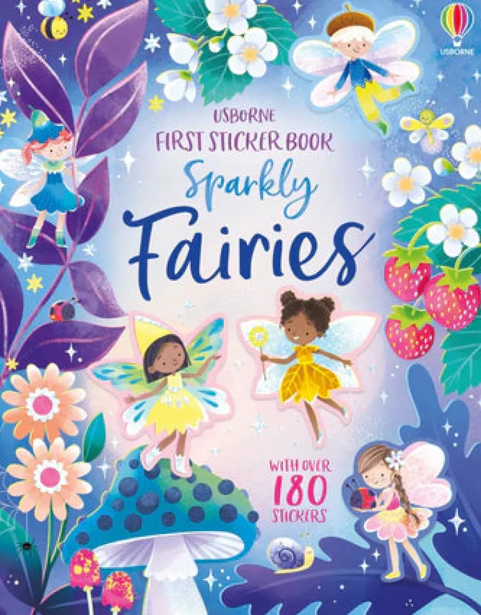 Usborne First Sticker Book: Sparkly Fairies