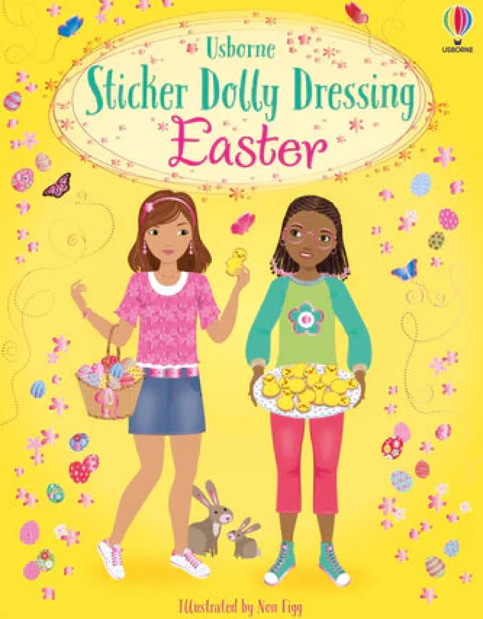 Usborne Sticker Dolly Dressing: Easter